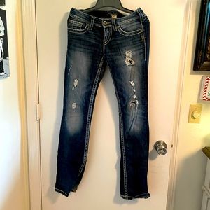 Silver 25 X 33 jeans